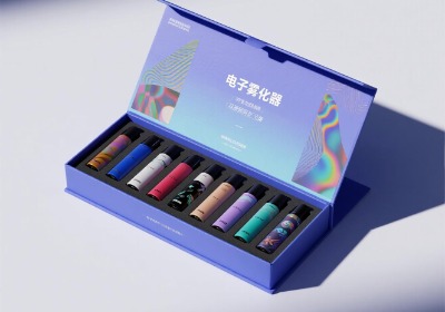 电子雾化器包装，多彩科技美学