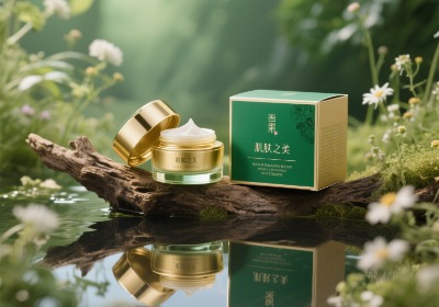 草木绿意！自然系面霜包装太治愈