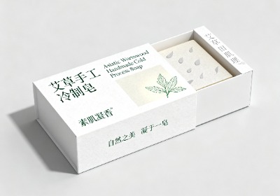 艾草手工皂包装设计