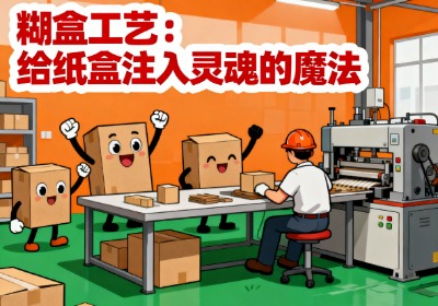 糊盒工艺：让纸盒"立"起来的魔法